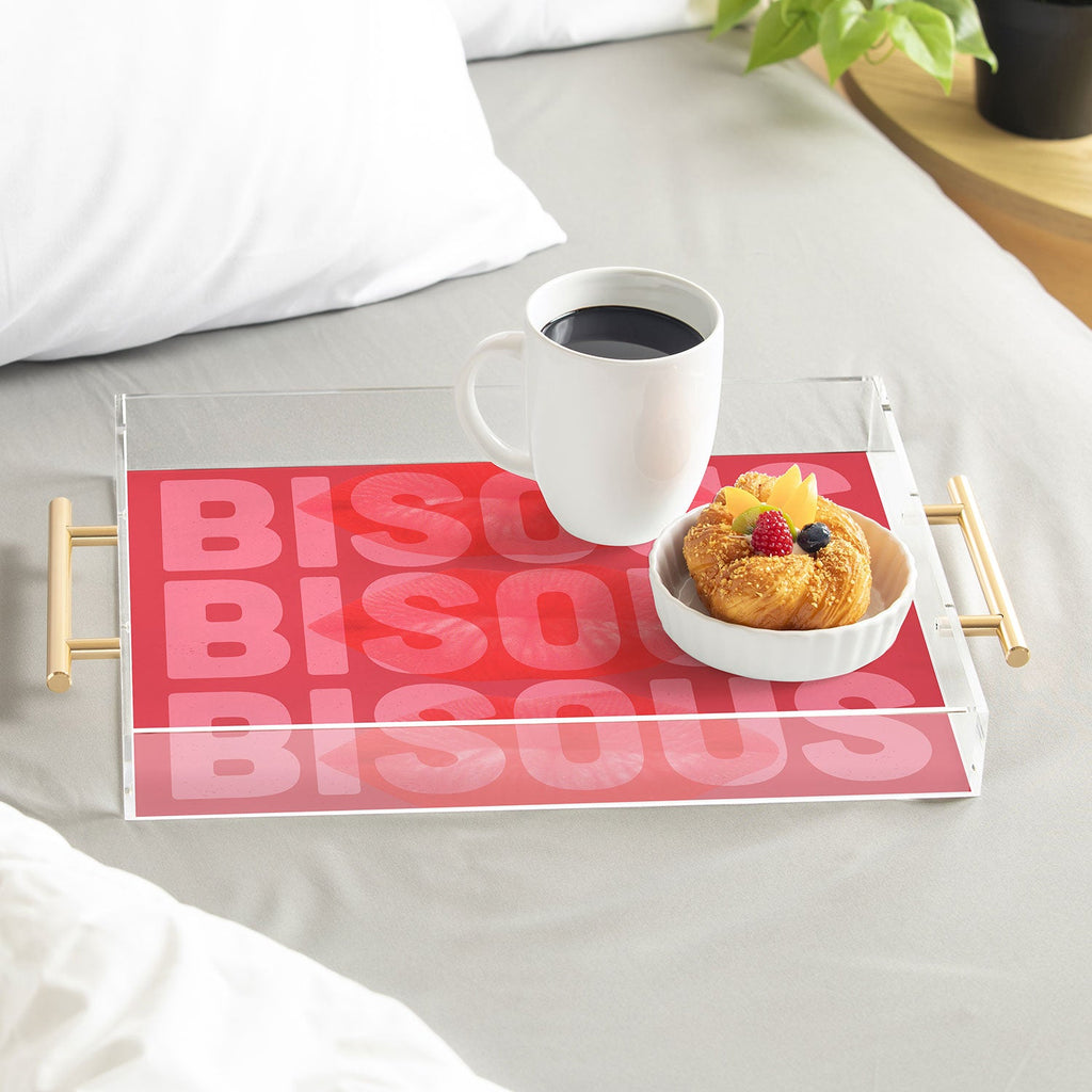 DENY Designs Bisous Acrylic Tray
