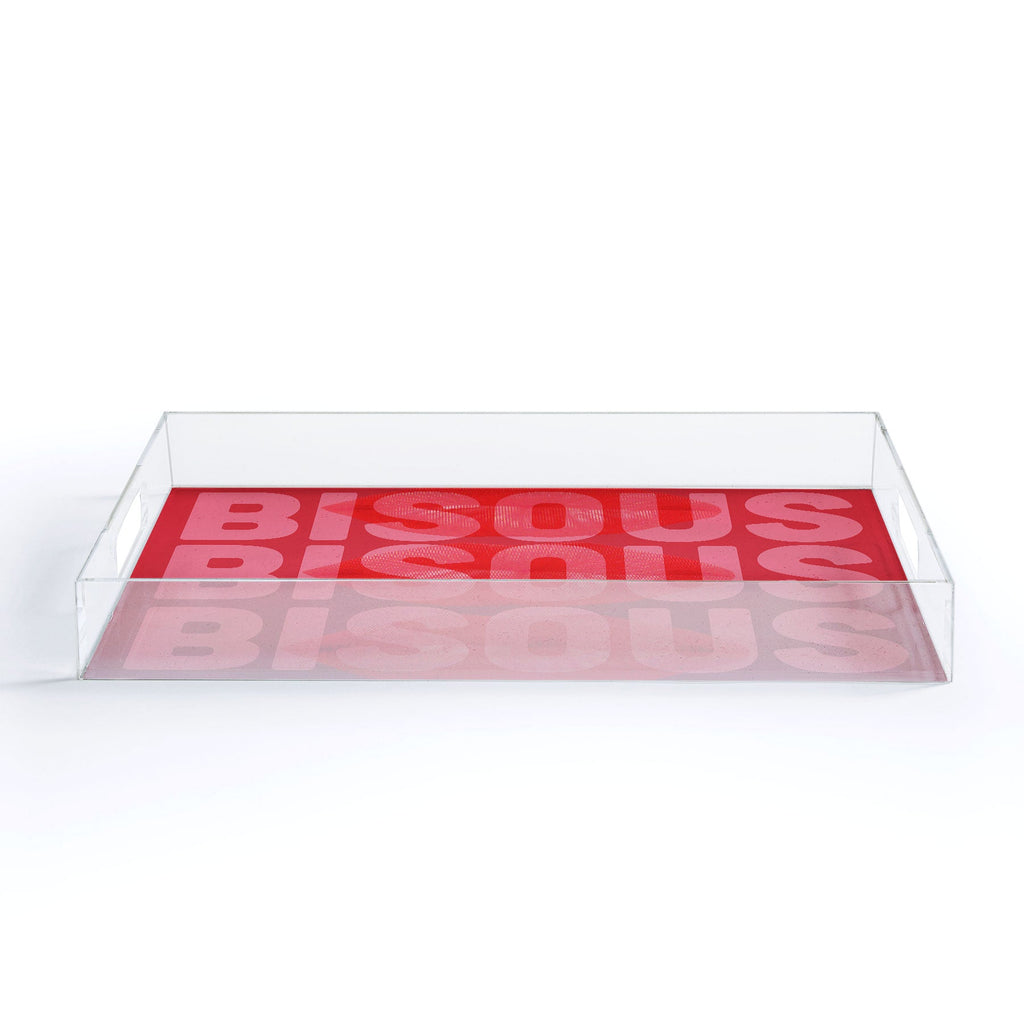 DENY Designs Bisous Acrylic Tray