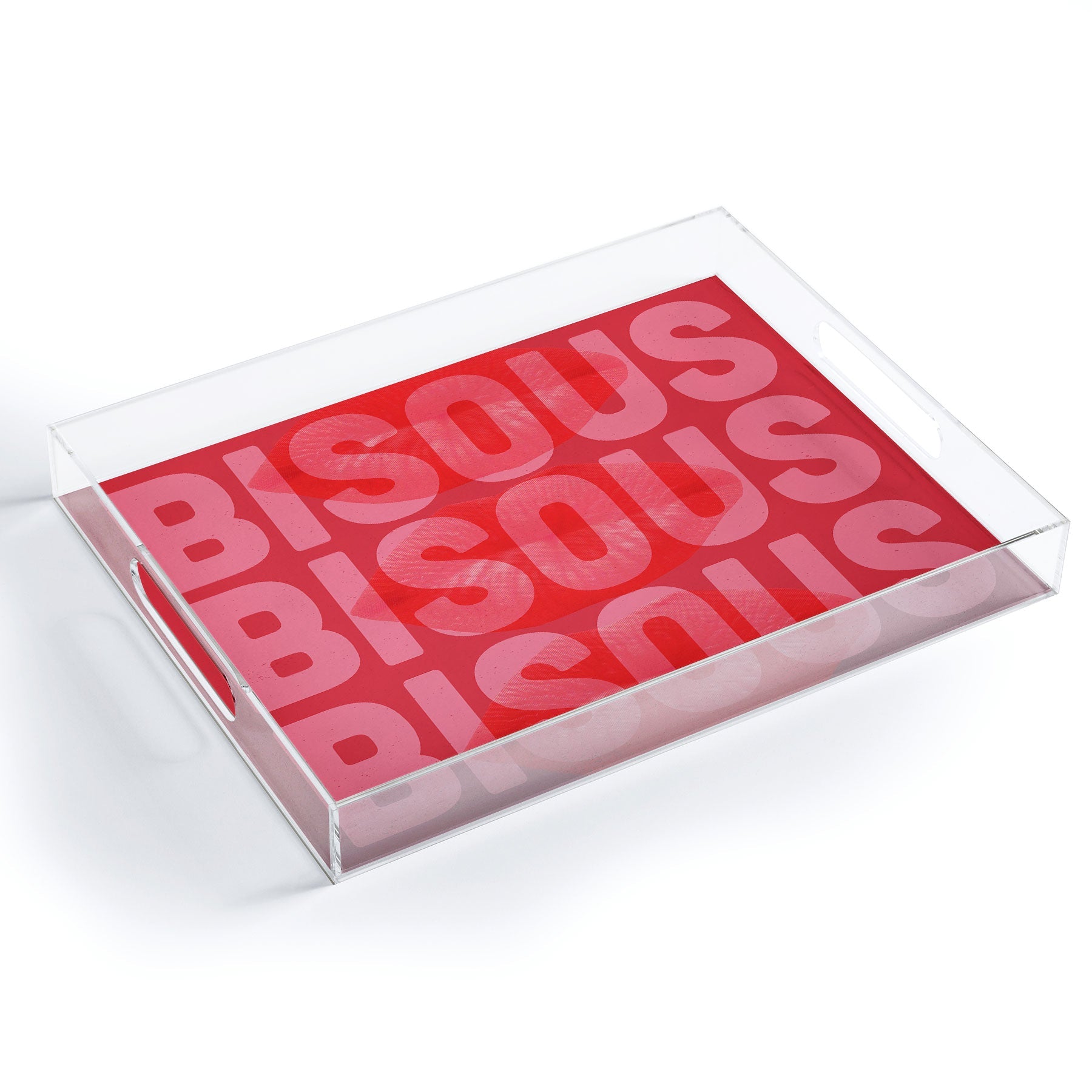 DENY Designs Bisous Acrylic Tray