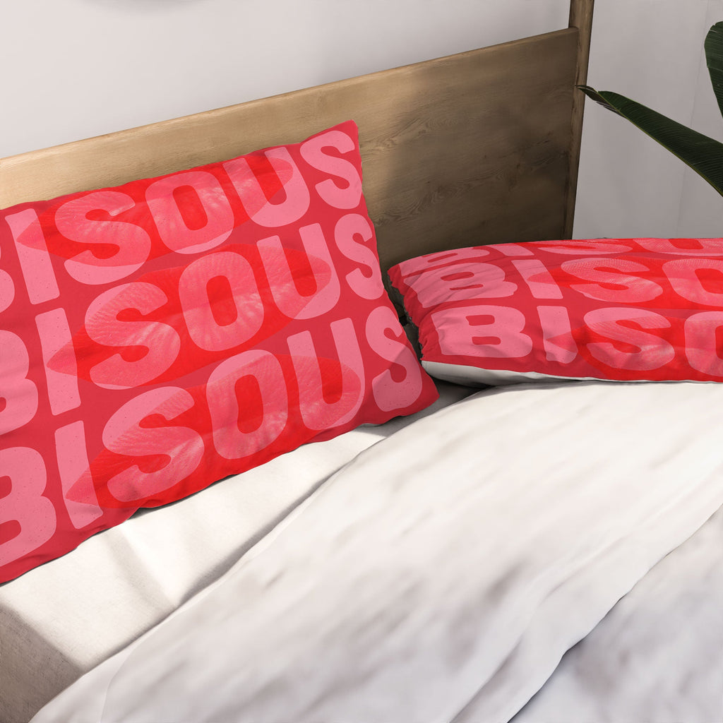 DENY Designs Bisous Pillow Shams