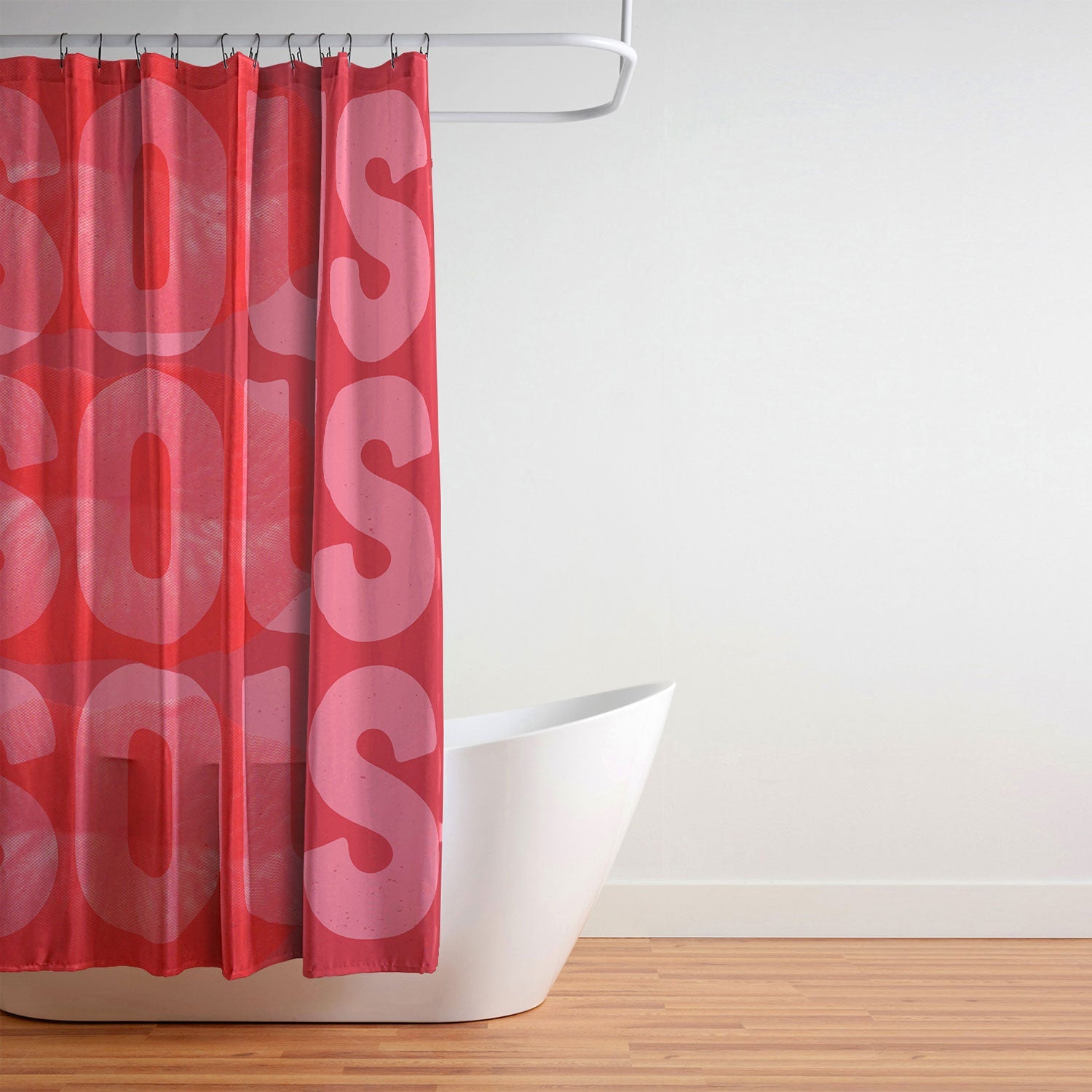 DENY Designs Bisous Shower Curtain