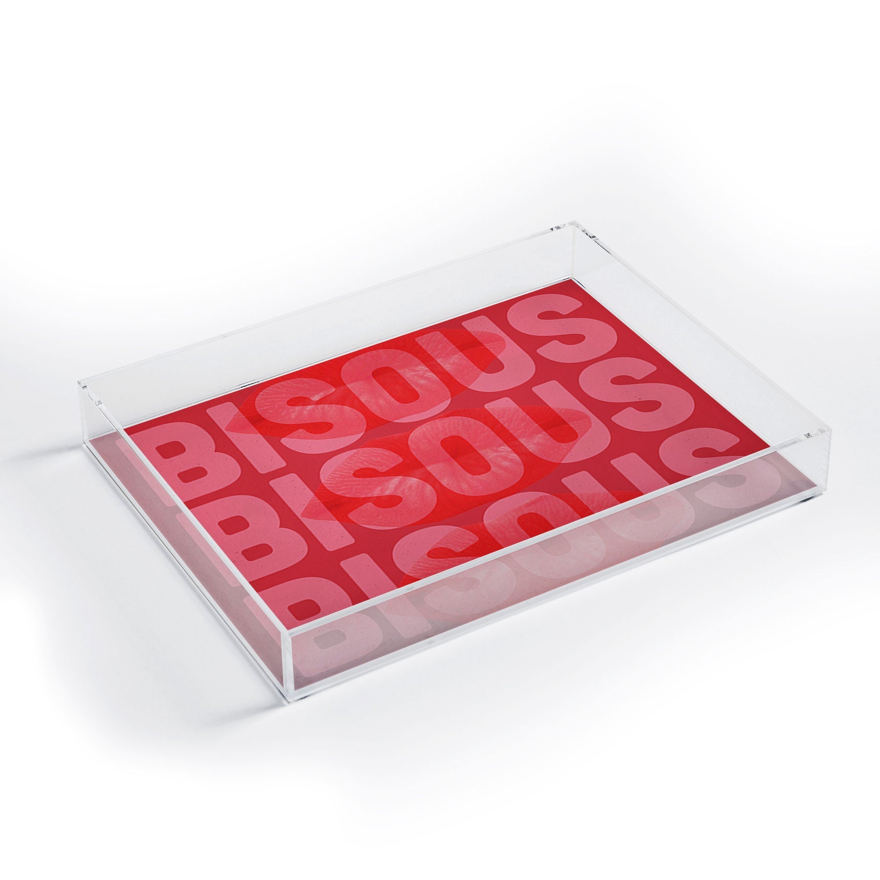 DENY Designs Bisous Acrylic Tray