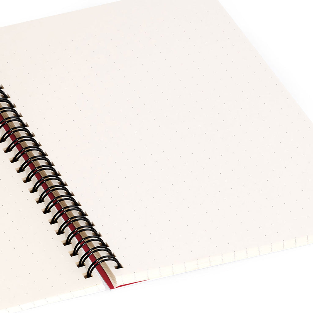 DENY Designs Bisous Spiral Notebook