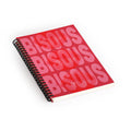 DENY Designs Bisous Spiral Notebook