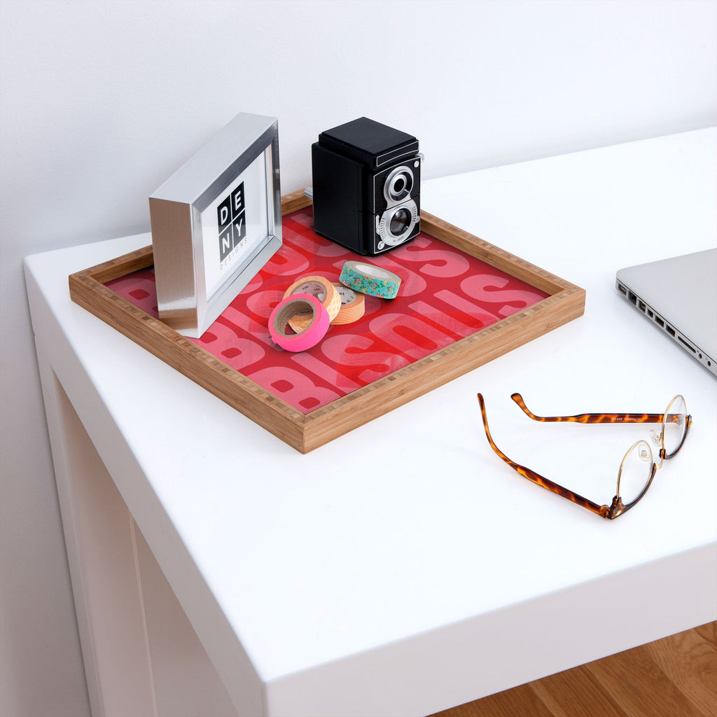 DENY Designs Bisous Square Tray