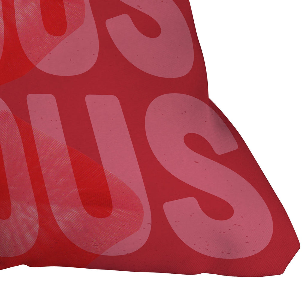 DENY Designs Bisous Outdoor Throw Pillow