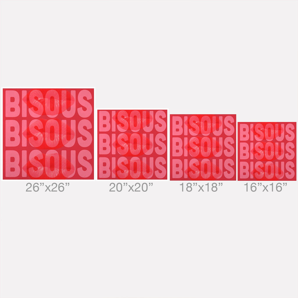 DENY Designs Bisous Throw Pillow