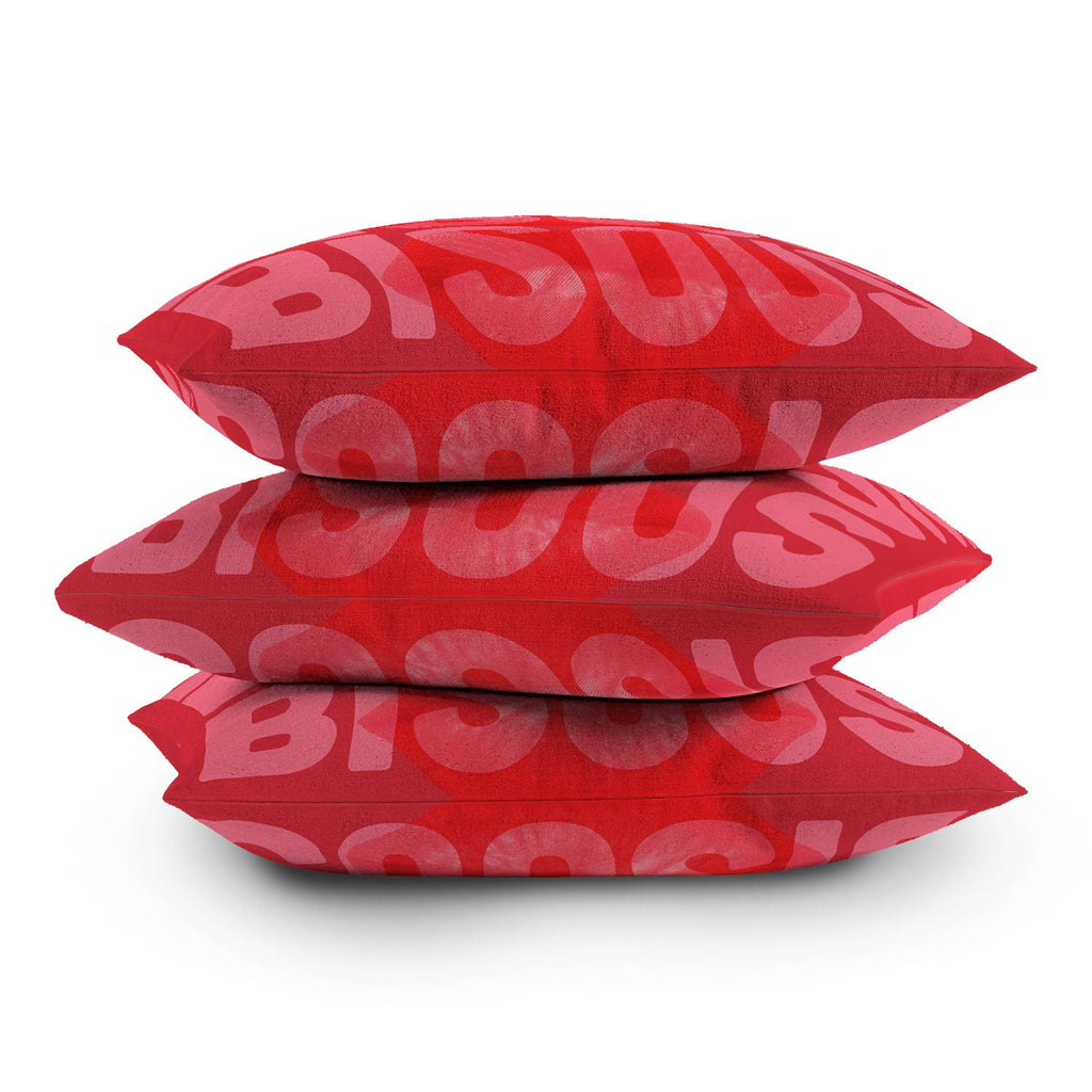 DENY Designs Bisous Throw Pillow