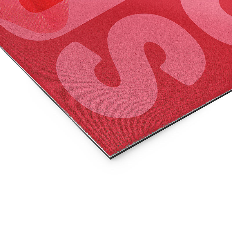 DENY Designs Bisous Welcome Mat