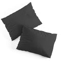 DENY Designs Block Print Dot Black Pillow Shams