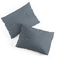 DENY Designs Block Print Dot Blue Pillow Shams