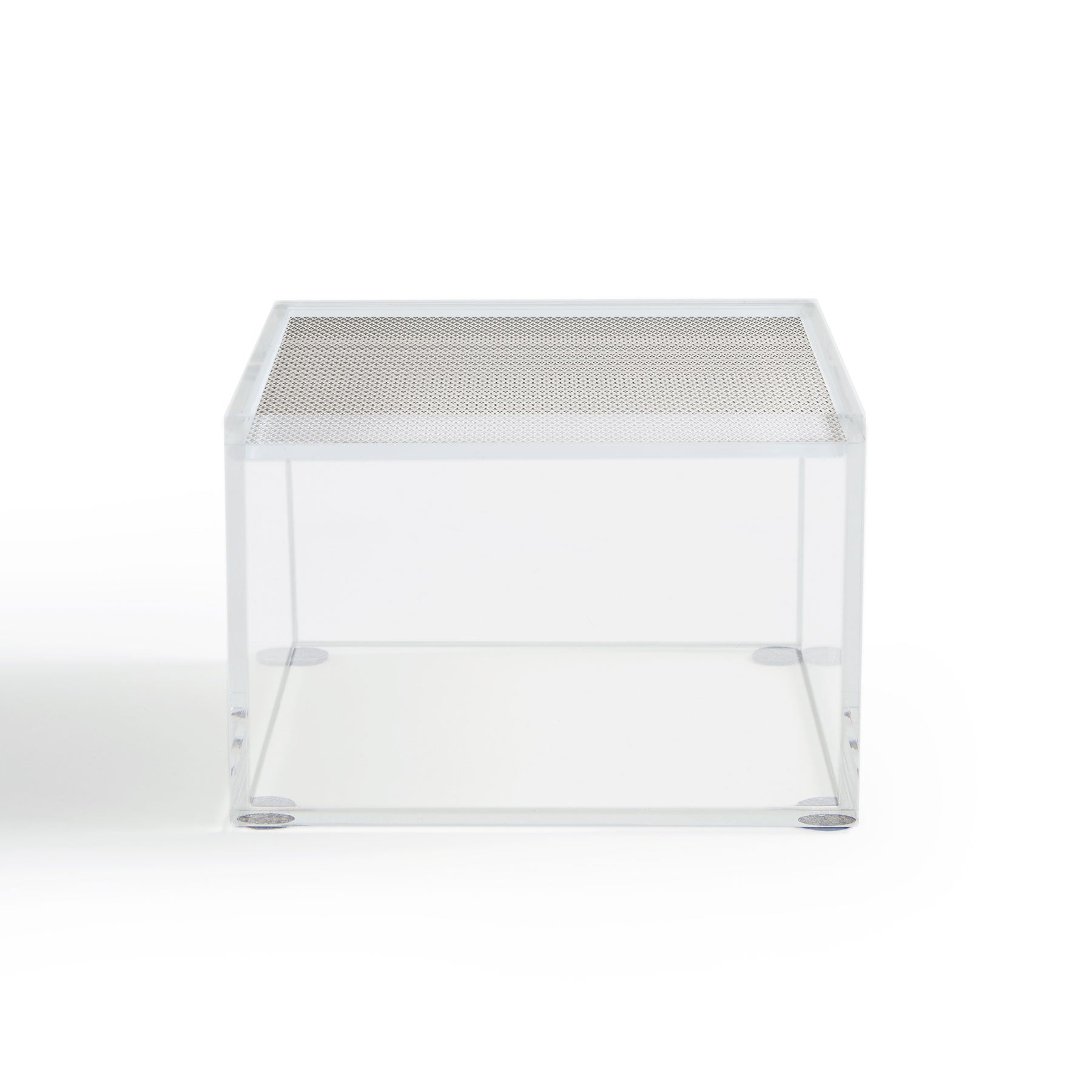 DENY Designs Block Print Dot Cream Acrylic Box