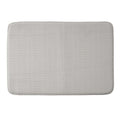 DENY Designs Block Print Dot Cream Memory Foam Bath Mat
