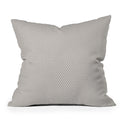 DENY Designs Block Print Dot Cream Outdoor Throw Pillow