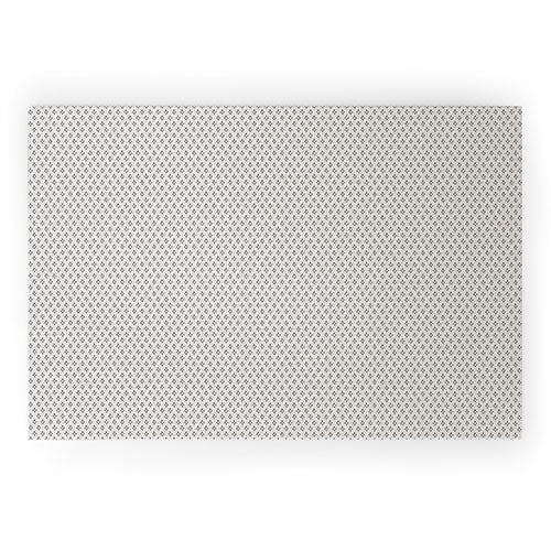 DENY Designs Block Print Dot Cream Welcome Mat