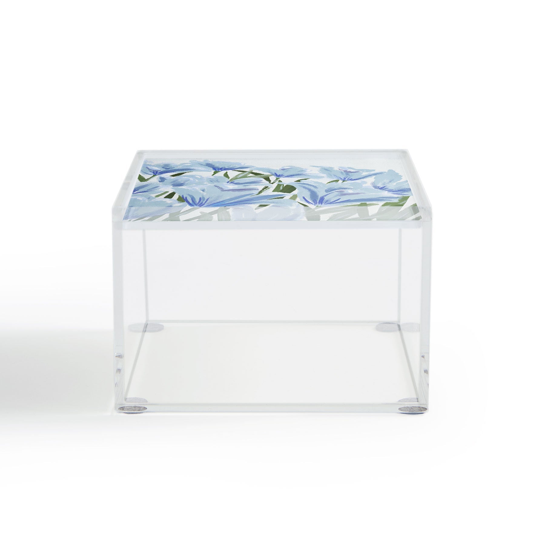 DENY Designs blue blooms Acrylic Box