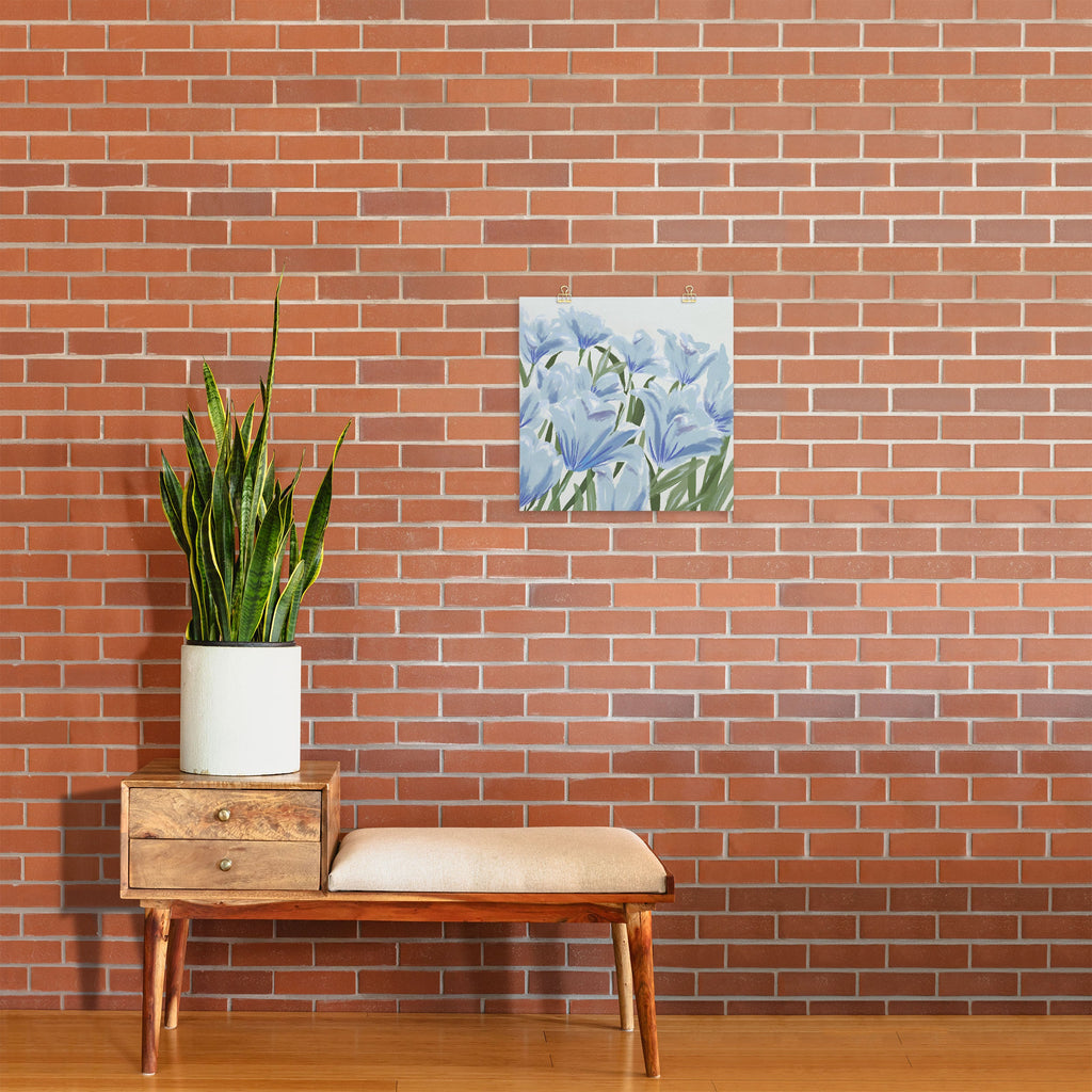 DENY Designs blue blooms Art Print
