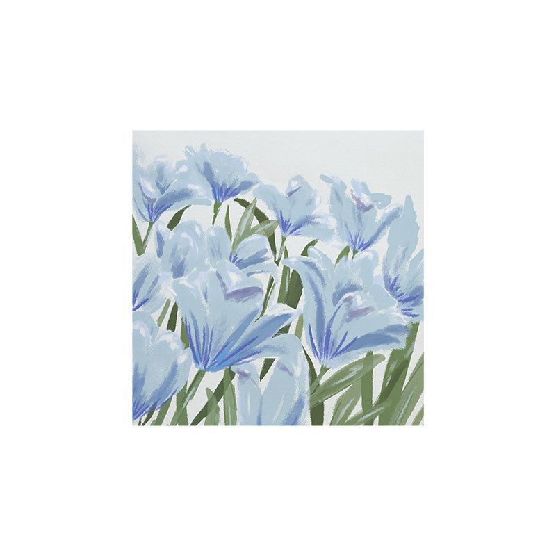 DENY Designs blue blooms Art Print