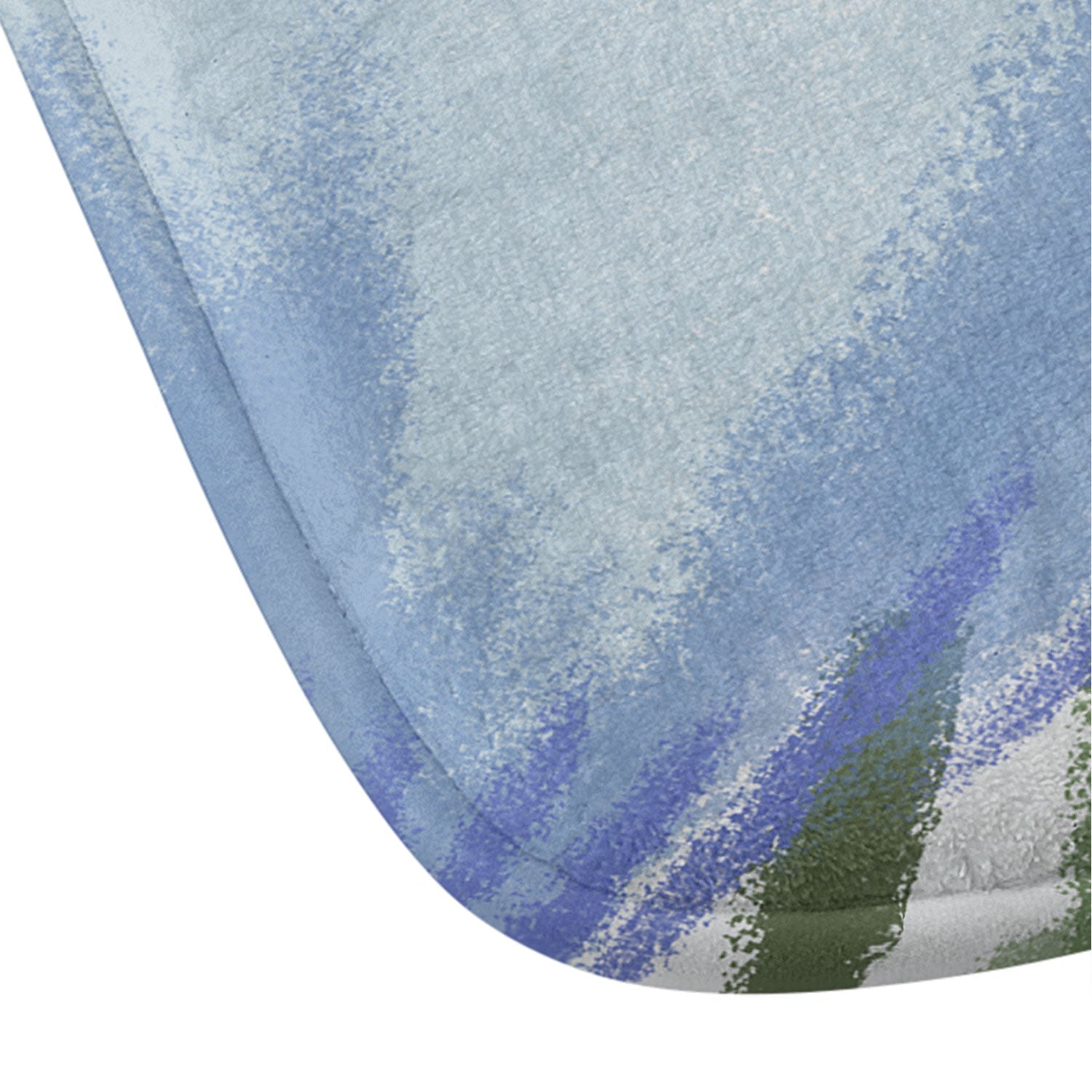 DENY Designs blue blooms Memory Foam Bath Mat