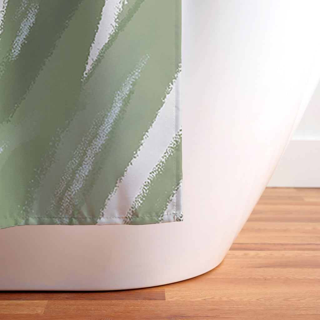 DENY Designs blue blooms Shower Curtain