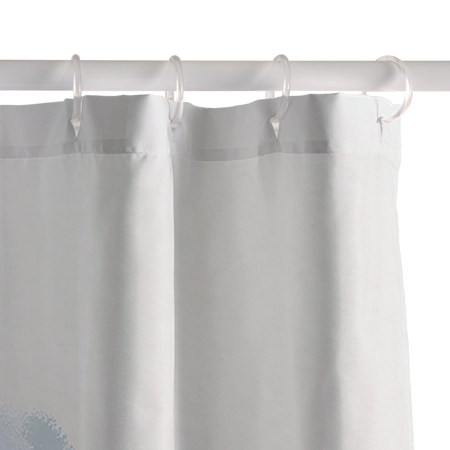DENY Designs blue blooms Shower Curtain