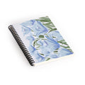 DENY Designs blue blooms Spiral Notebook