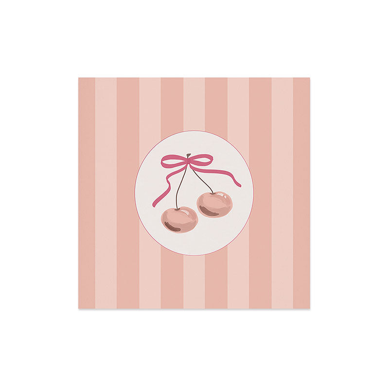 DENY Designs Bow Cherries Art Print