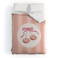 DENY Designs Bow Cherries Comforter