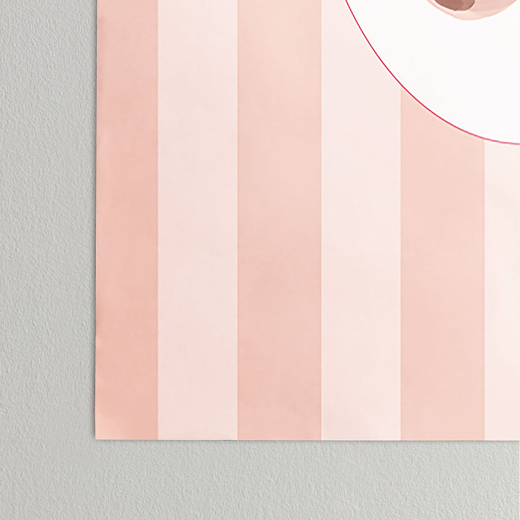 DENY Designs Bow Cherries Poster
