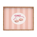 DENY Designs Bow Cherries Rectangular Tray