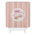 DENY Designs Bow Cherries Shower Curtain