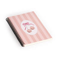 DENY Designs Bow Cherries Spiral Notebook