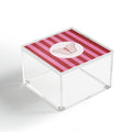 DENY Designs butterfly stripes Acrylic Box