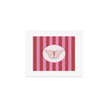 DENY Designs butterfly stripes Art Print