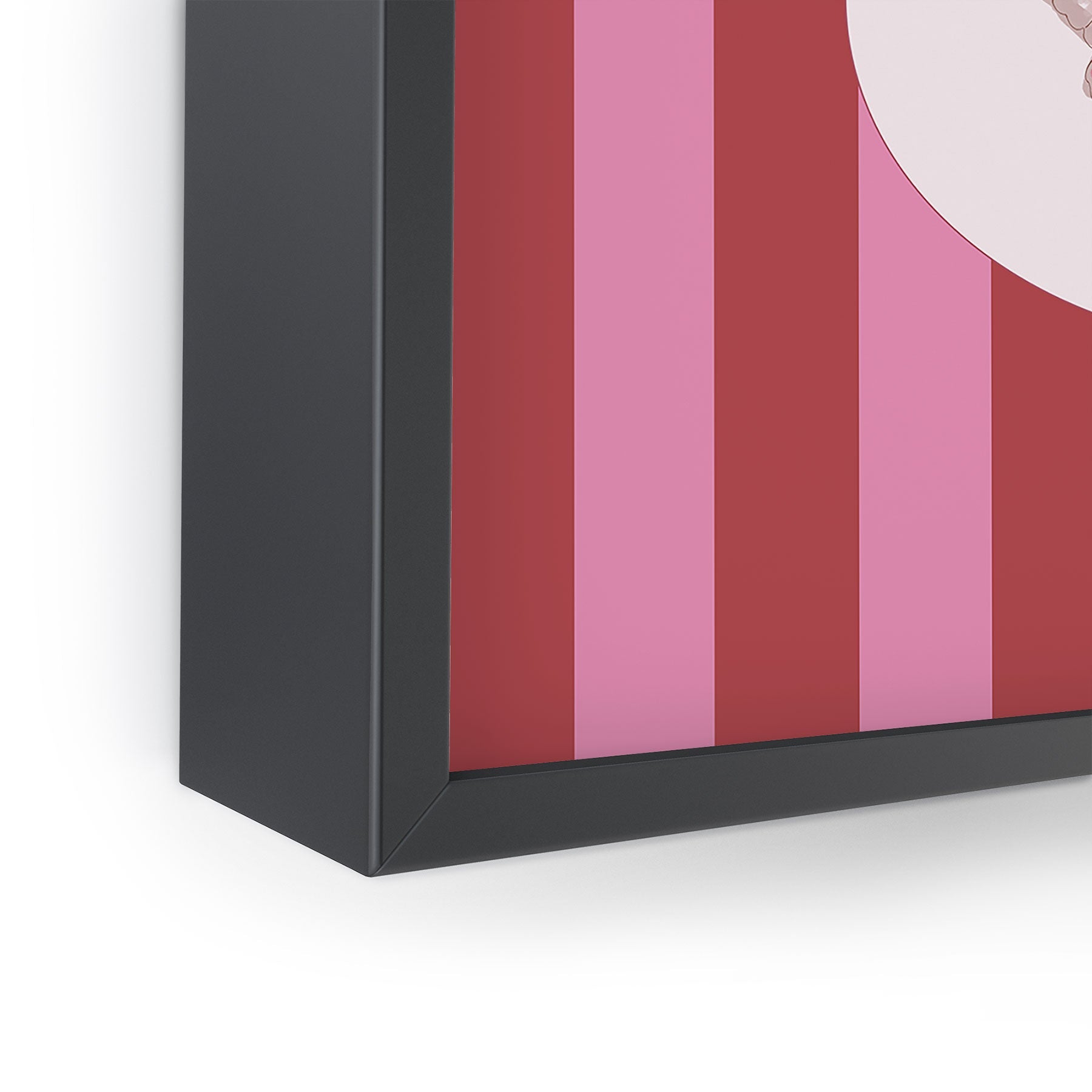 DENY Designs butterfly stripes Framed Mini Art Print