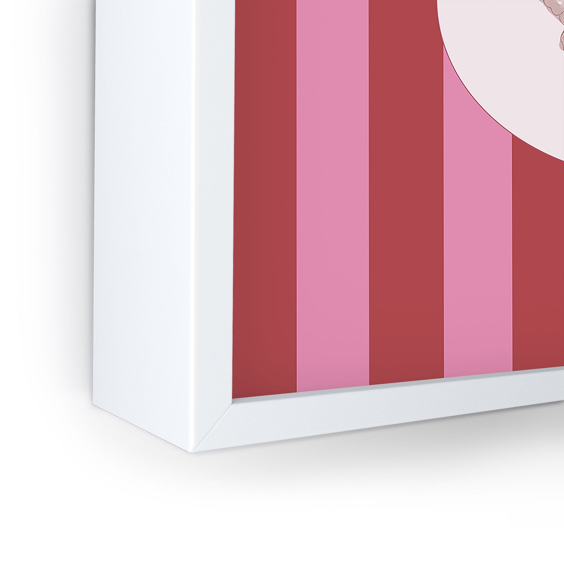 DENY Designs butterfly stripes Framed Mini Art Print
