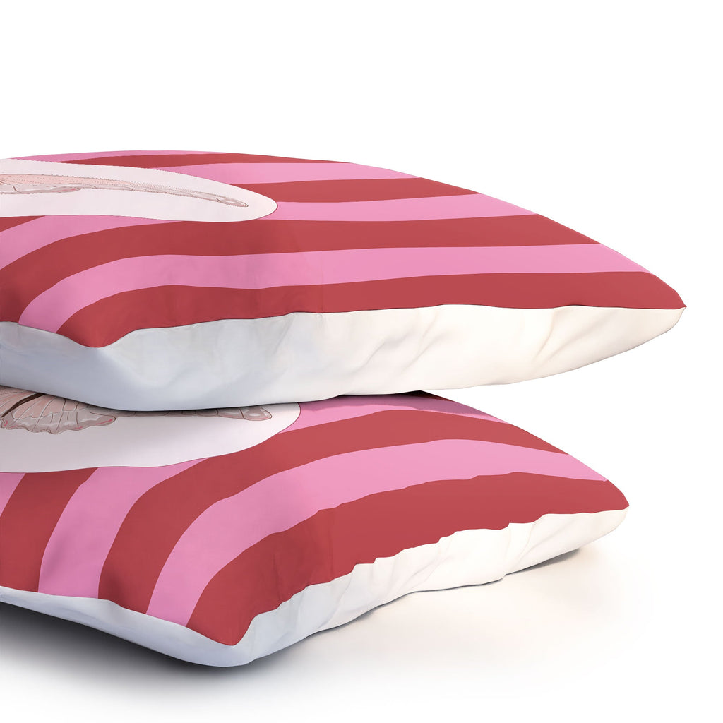 DENY Designs butterfly stripes Pillow Shams