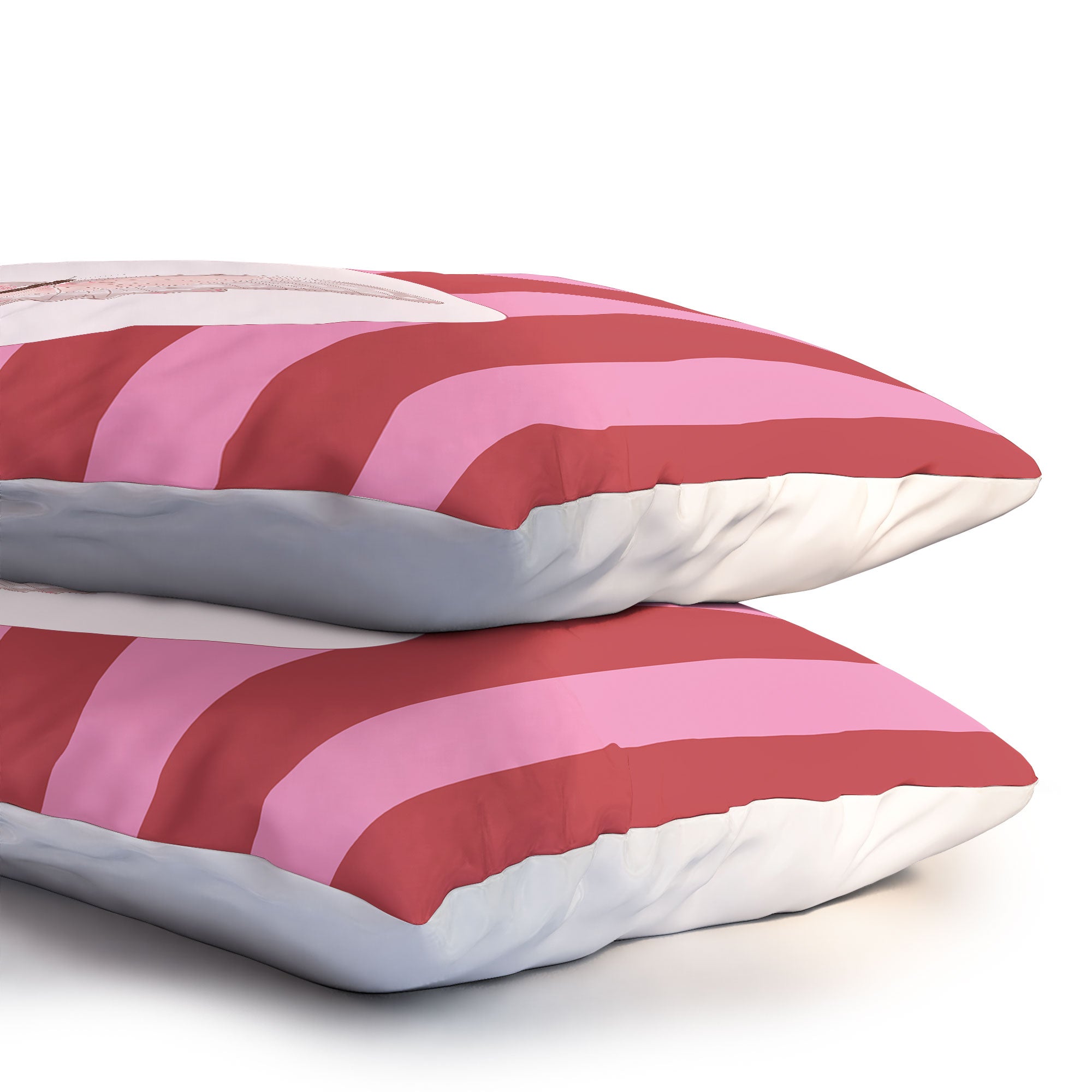 DENY Designs butterfly stripes Pillow Shams