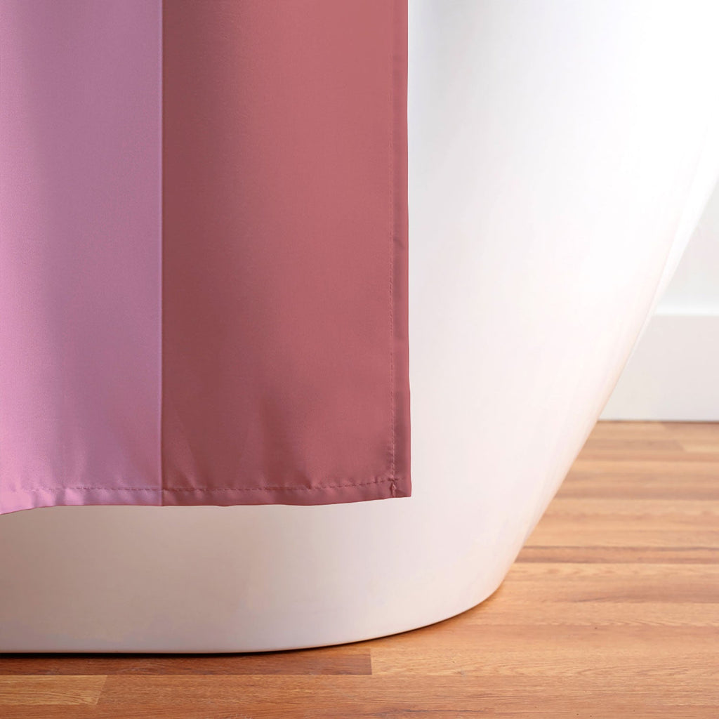 DENY Designs butterfly stripes Shower Curtain