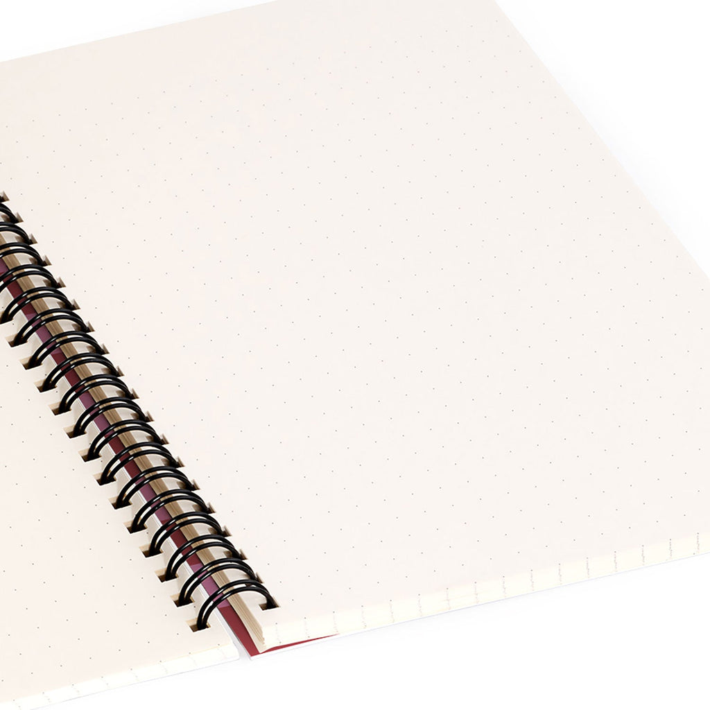 DENY Designs butterfly stripes Spiral Notebook