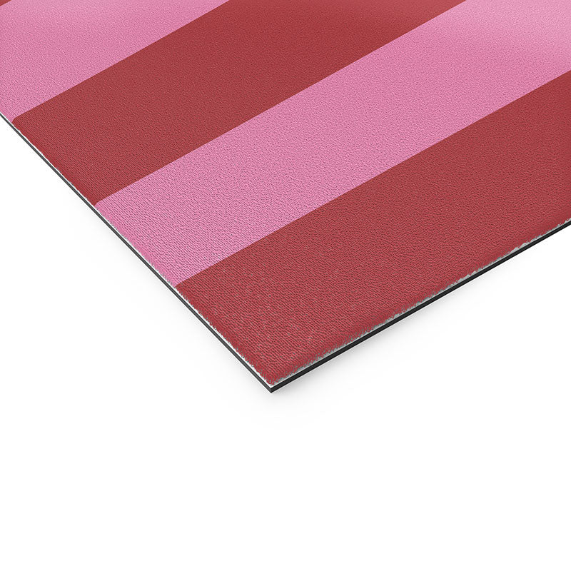 DENY Designs butterfly stripes Welcome Mat