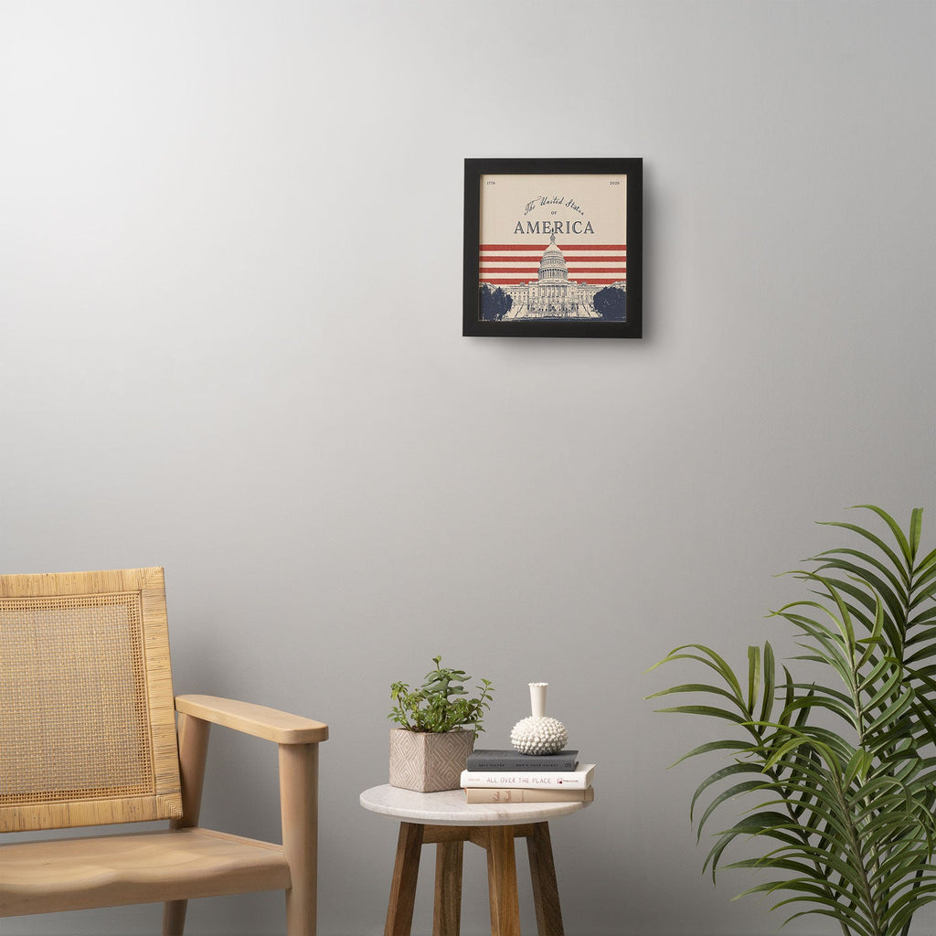 DENY Designs Capitol Building Framed Wall Art