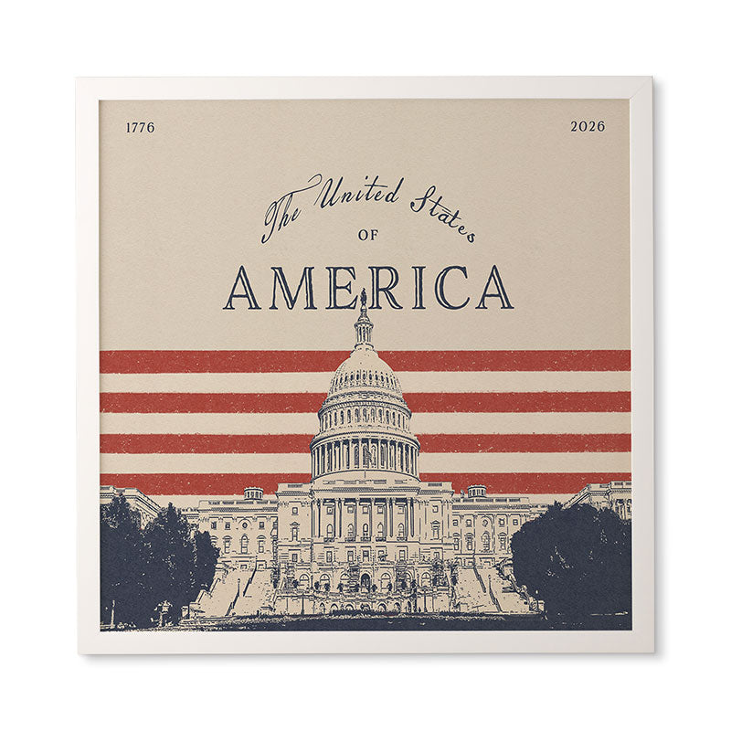 DENY Designs Capitol Building Framed Wall Art