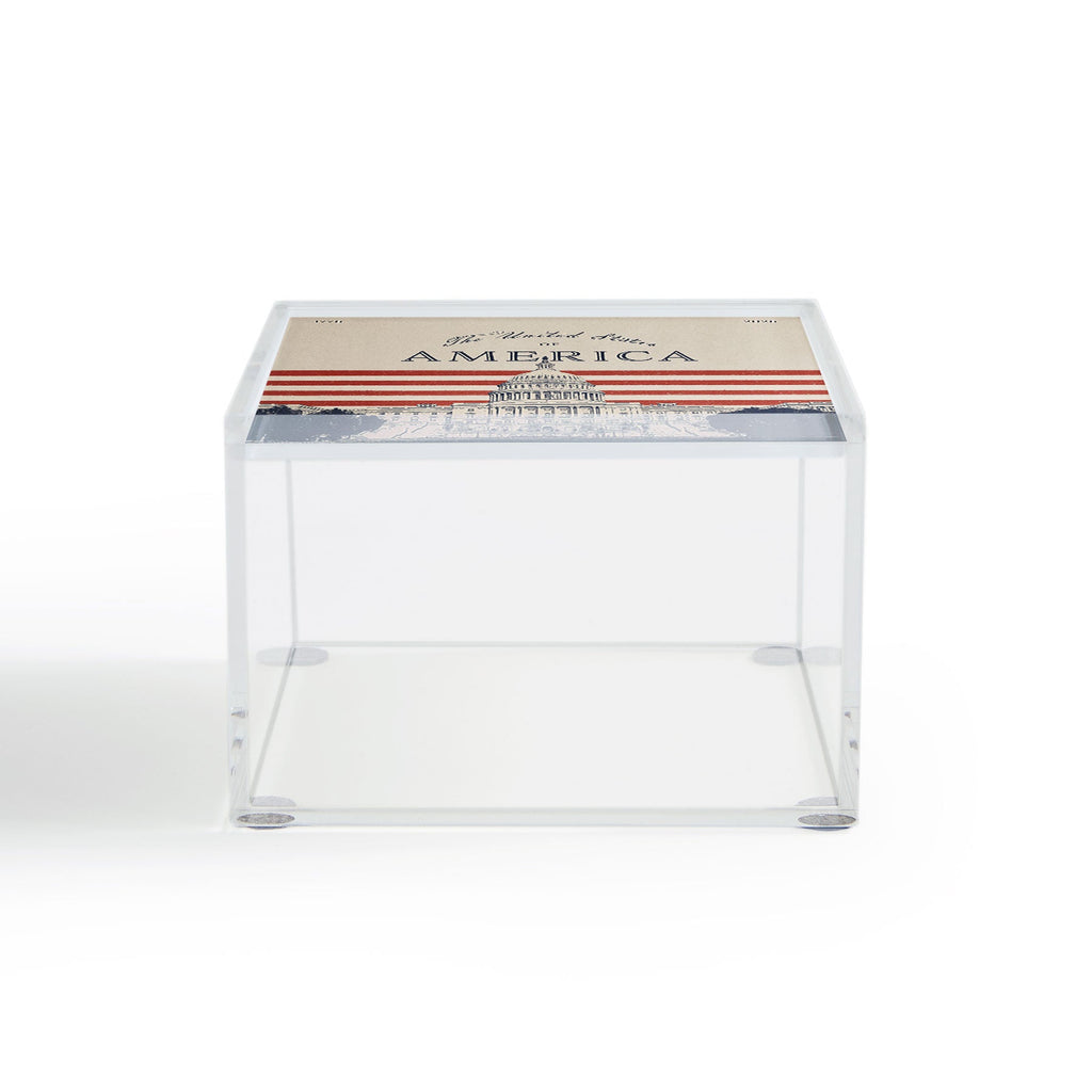 DENY Designs Capitol Building Acrylic Box
