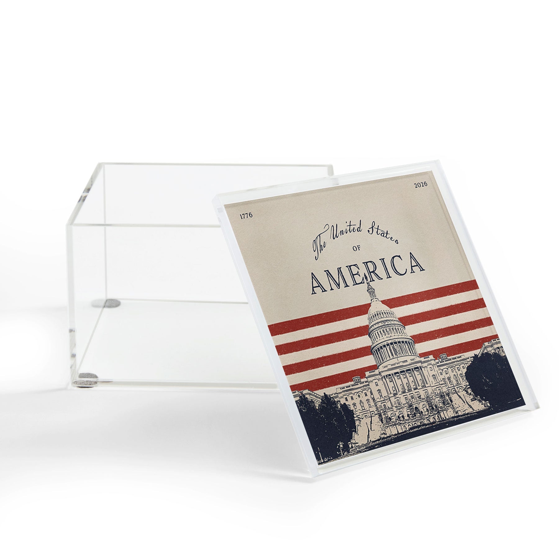 DENY Designs Capitol Building Acrylic Box