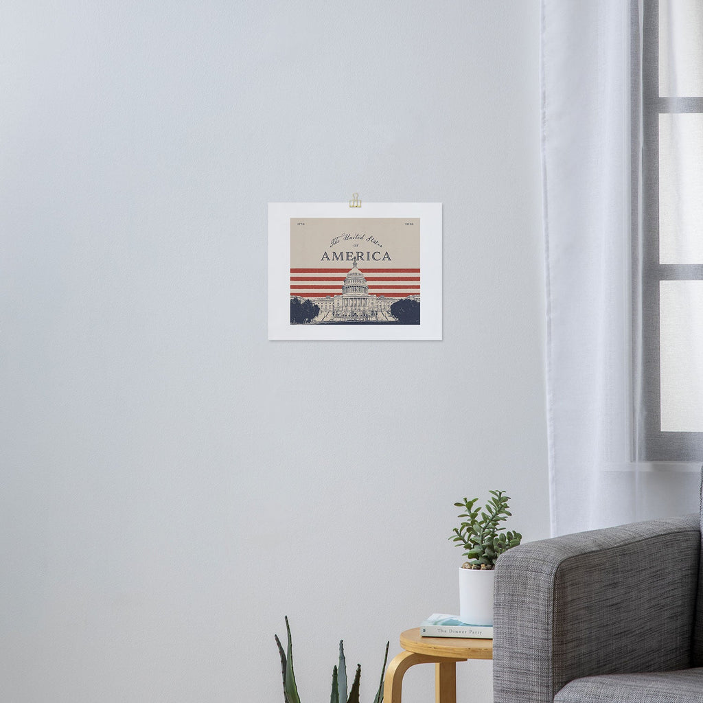 DENY Designs Capitol Building Art Print