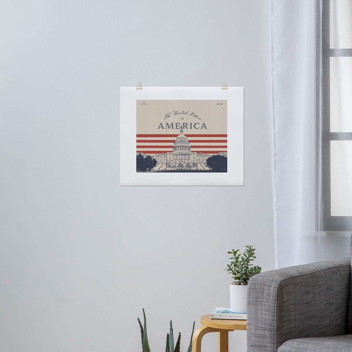 DENY Designs Capitol Building Art Print