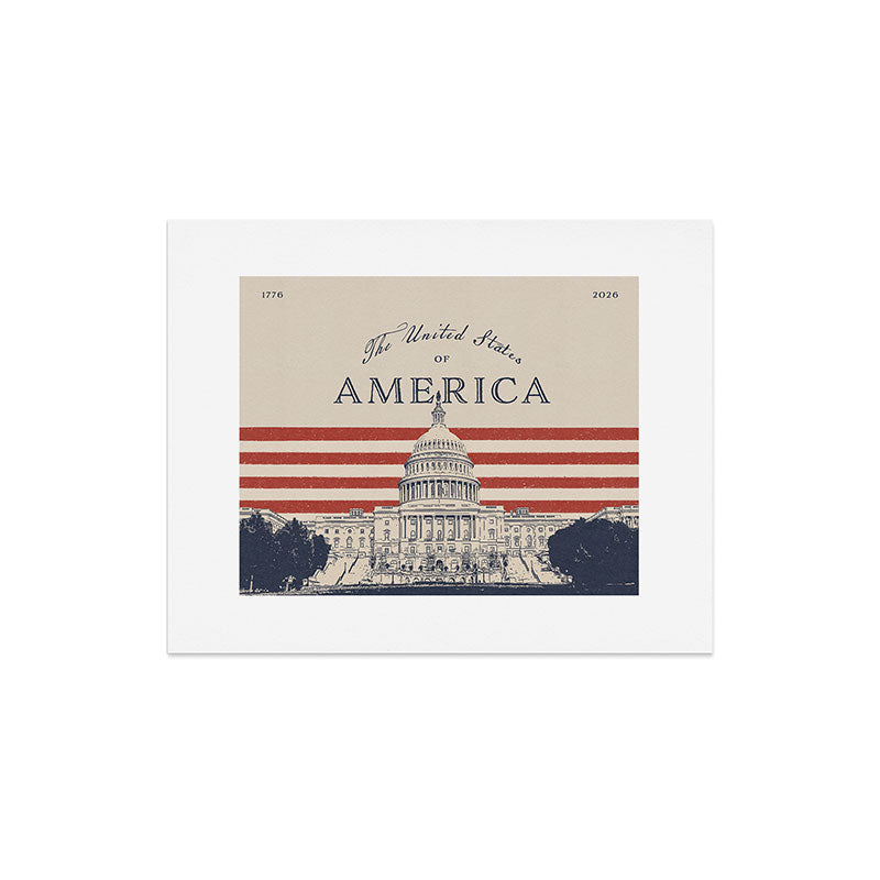 DENY Designs Capitol Building Art Print