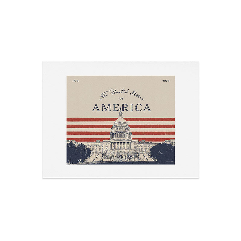 DENY Designs Capitol Building Art Print