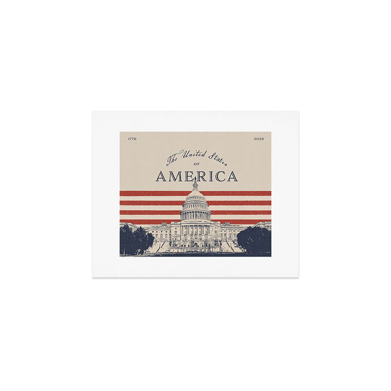 DENY Designs Capitol Building Art Print